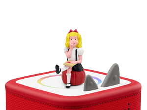 Eloise Tonie on a Red Toniebox