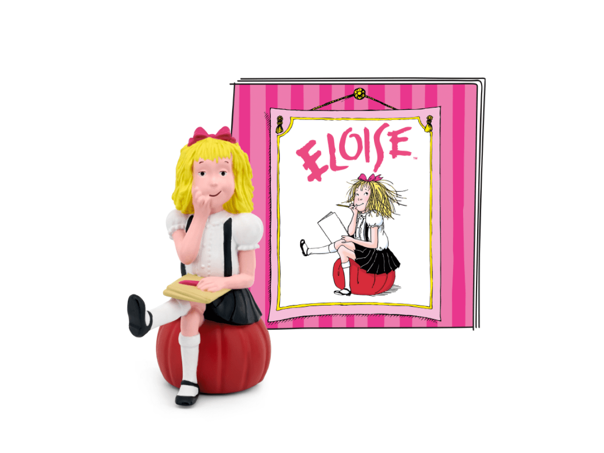 Eloise Tonie with a branded content card