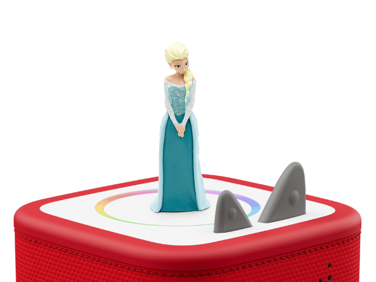 Disney Frozen: Elsa Tonie on a Red Toniebox