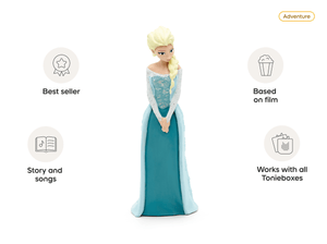 Frozen audio figurine, inspiring audio journeys and imaginative play