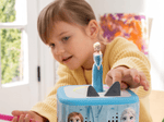 Child Playing With Disney Frozen: Elsa Tonie