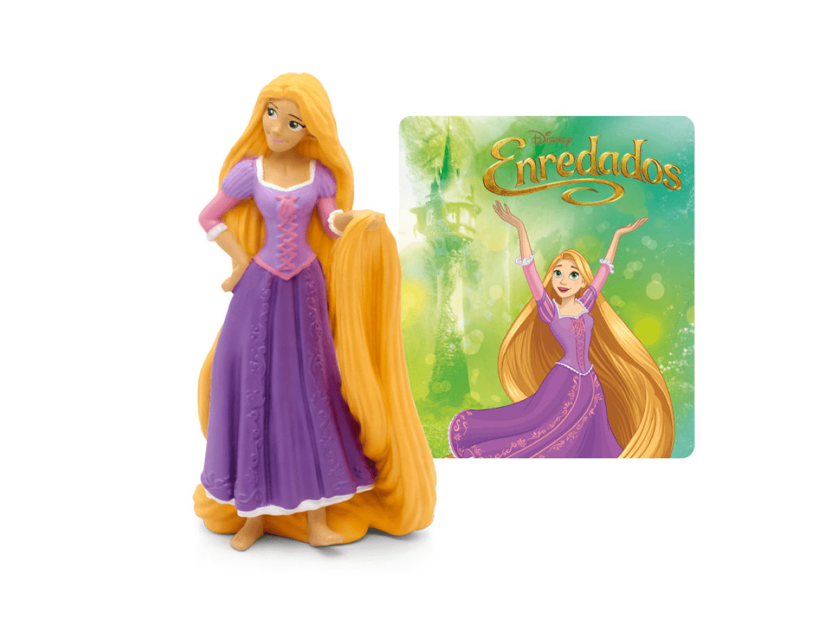 Enredados audio figurine with content illustration
