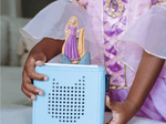 Child Playing With Enredados Audio Figurine And Toniebox 2