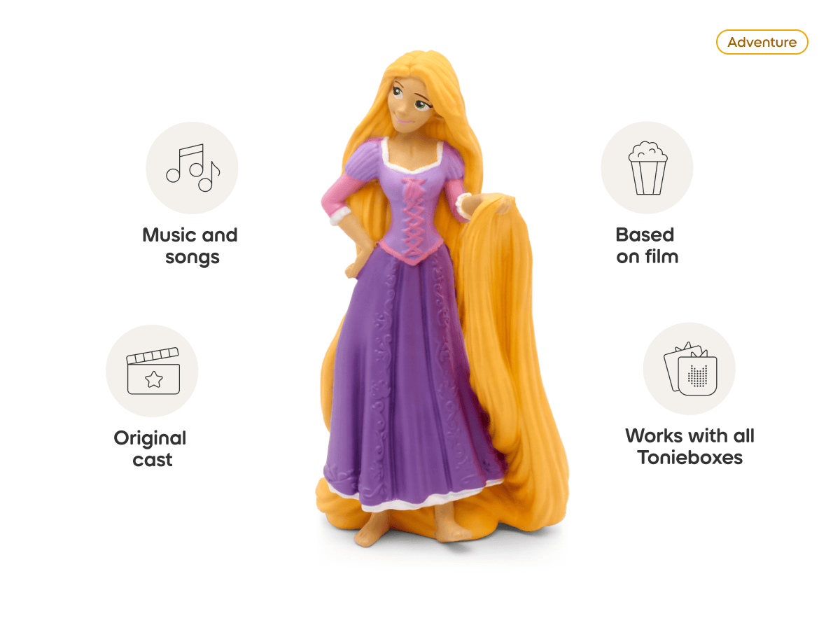 Enredados audio figurine, inspiring audio journeys and imaginative play