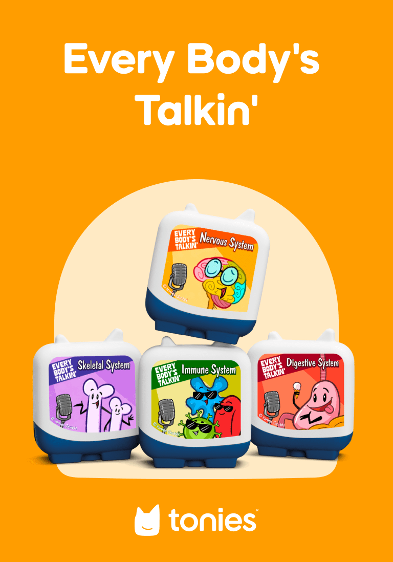 Clever Tonies Set Every Bodys Talkin | Illustration