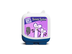 Every Body's Talkin audio figurine for the Toniebox, which plays audio content