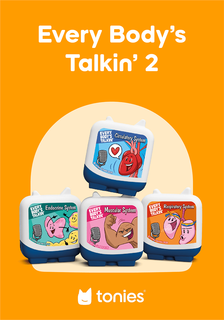 Every Body's Talkin' 2 Pocket Tonies | Illustration