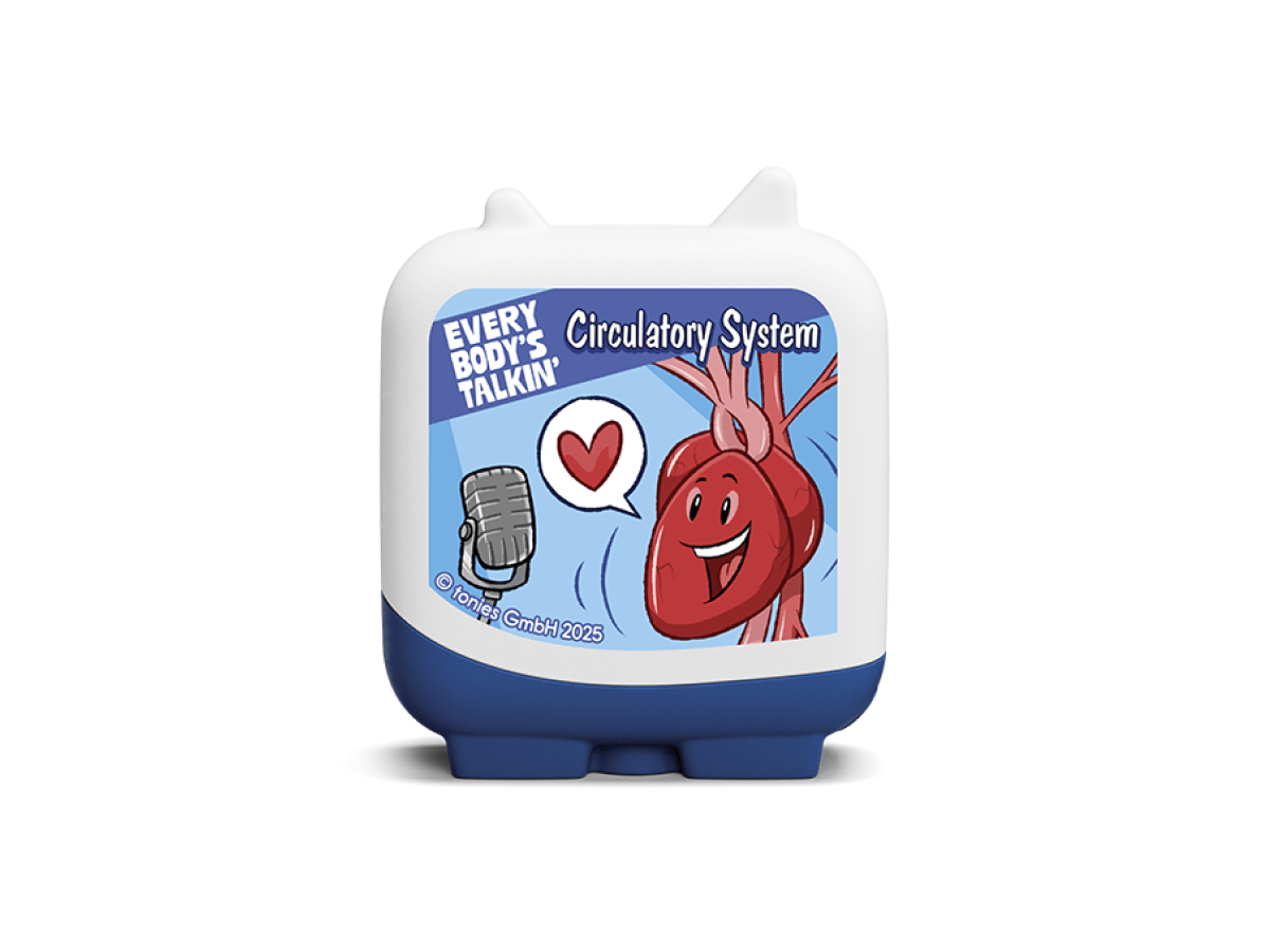 Circulatory System Every Body's Talkin' 2 Pocket Tonies Pocket Tonies for the Toniebox, which plays audio content