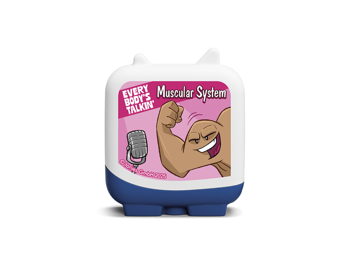 Muscular System Every Body's Talkin' 2 Pocket Tonies Pocket Tonies for the Toniebox, which plays audio content