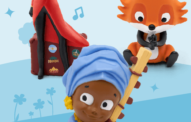 A collection of Tonies that teach children about cultural diversity