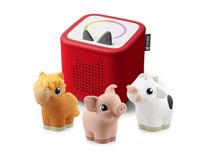 My first tonies farm set and a toniebox 2 audio player for kids