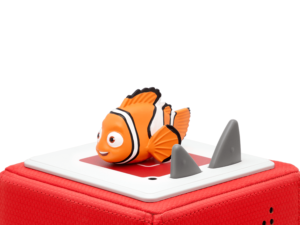 Disney & Pixar Finding Nemo Tonie on a red Toniebox