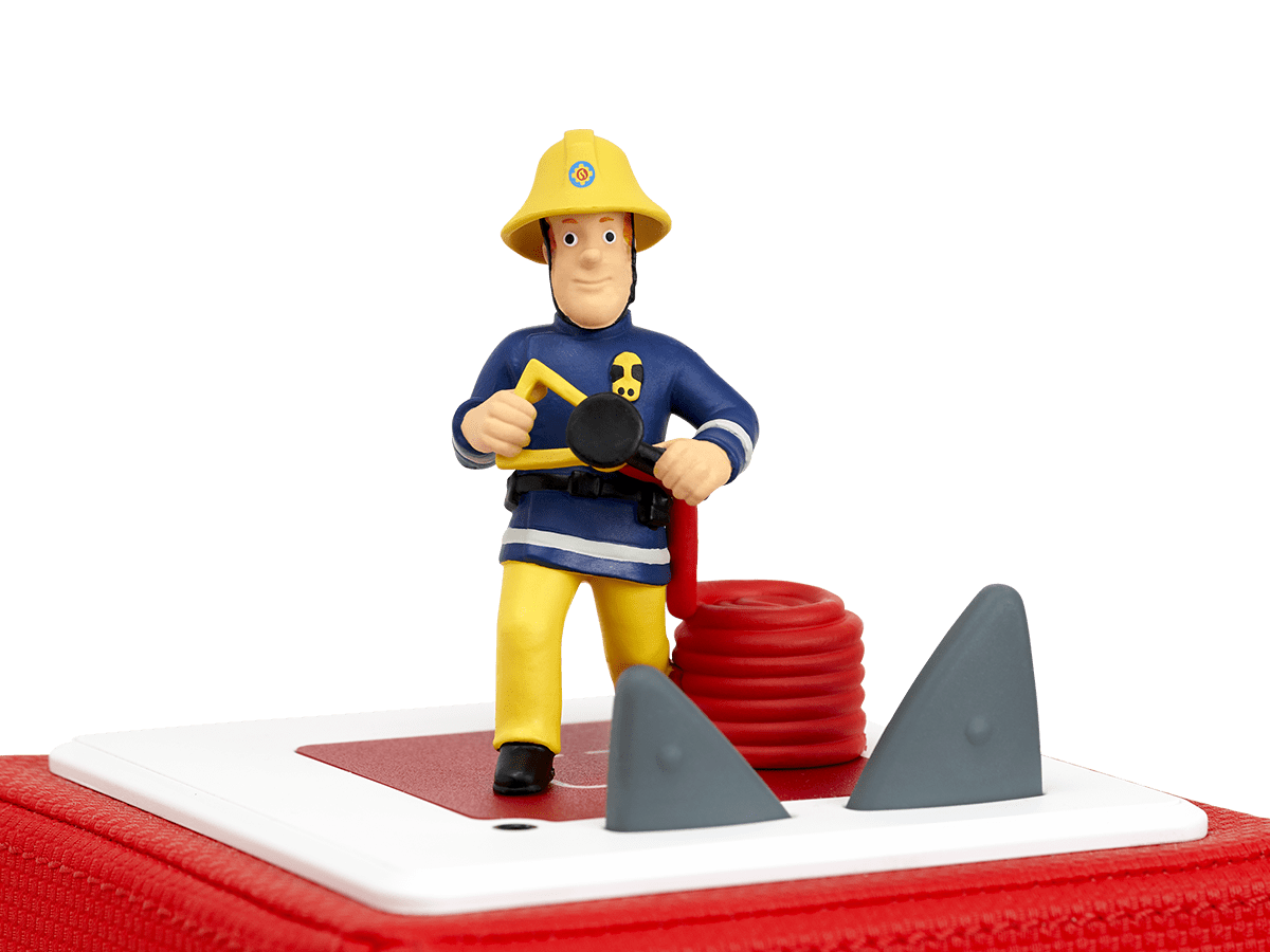The Pontypandy Pack: Fireman Sam Tonie on a red Toniebox