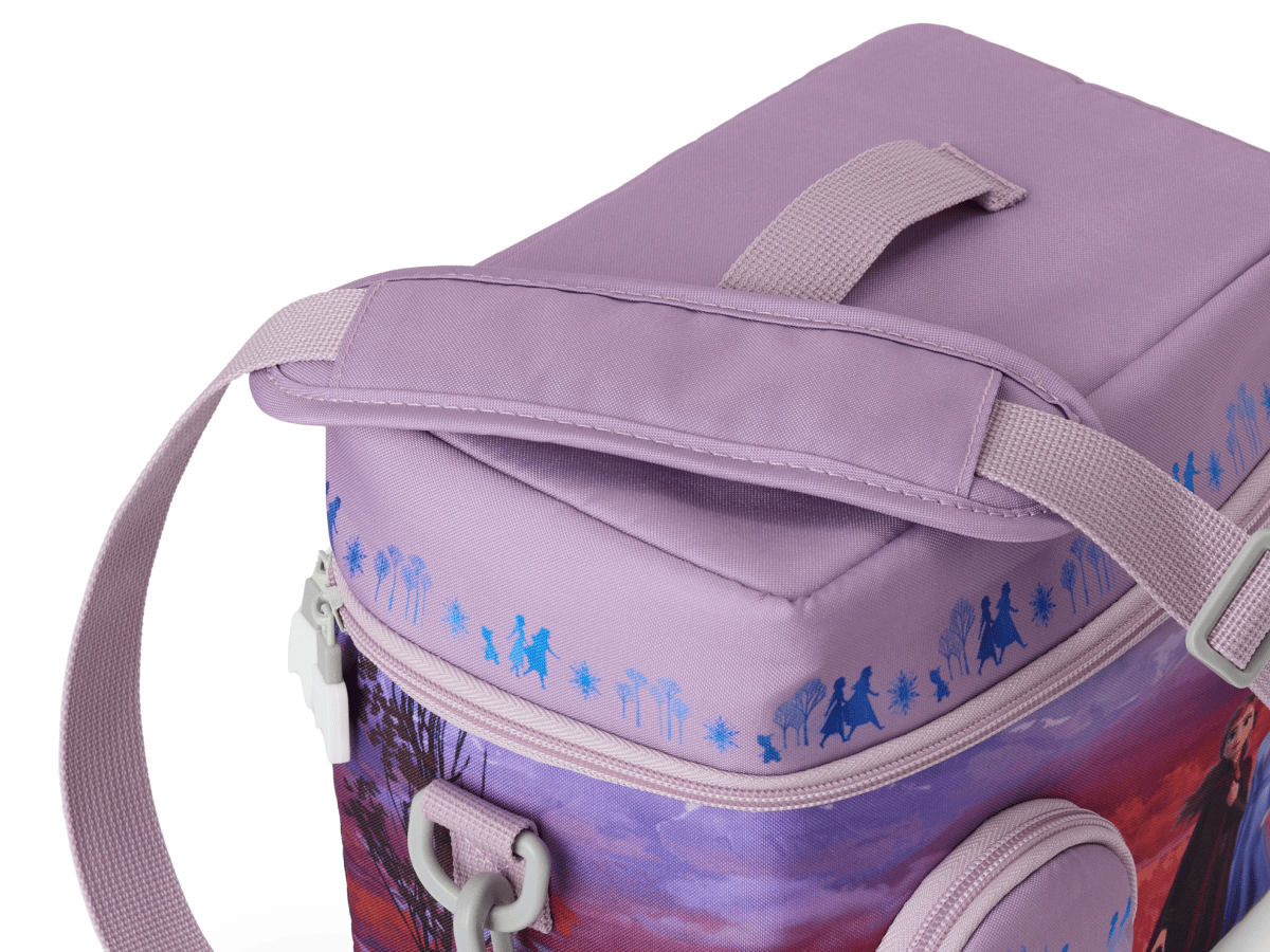 strap and details view of the Listen & Go Bag - Frozen