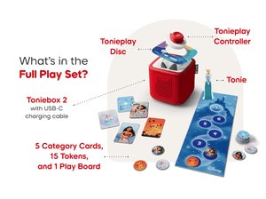 Toniebox 2 Play Set - Disney Frozen Tonieplay and controller included components