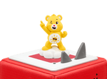 Care Bears: Funshine Bear Tonie on a red Toniebox