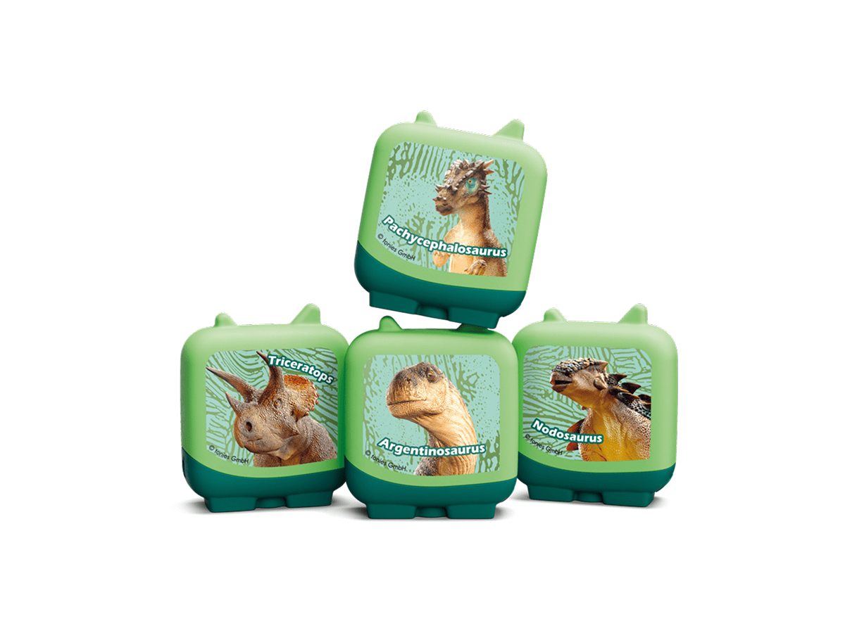 Dinosaurs clever tonies audio figurine for the Toniebox, which plays audio content