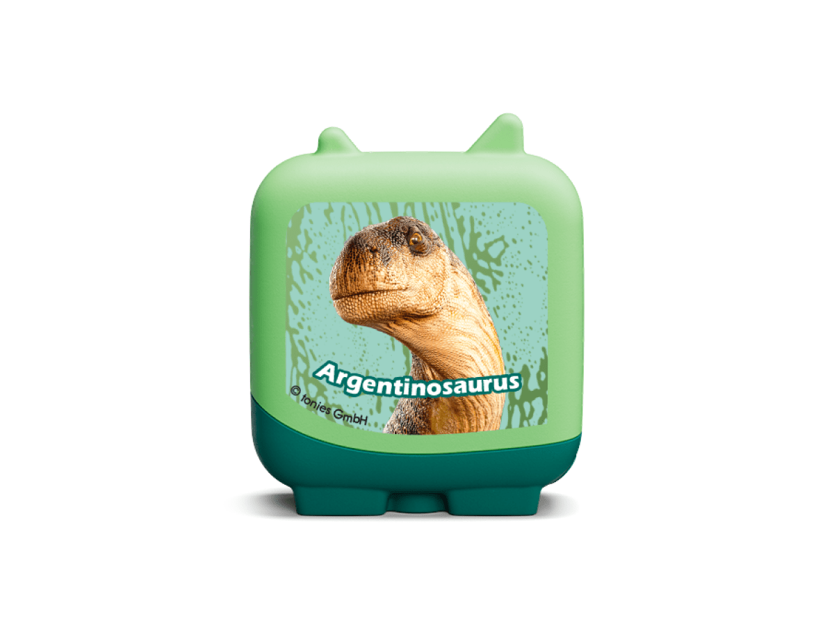 Dinosaurs clever tonies audio figurine for the Toniebox, which plays audio content