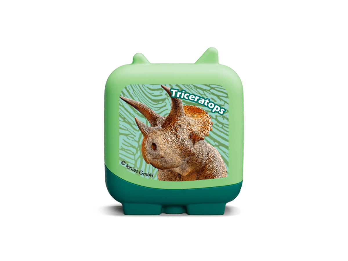 Dinosaurs clever tonies audio figurine for the Toniebox, which plays audio content