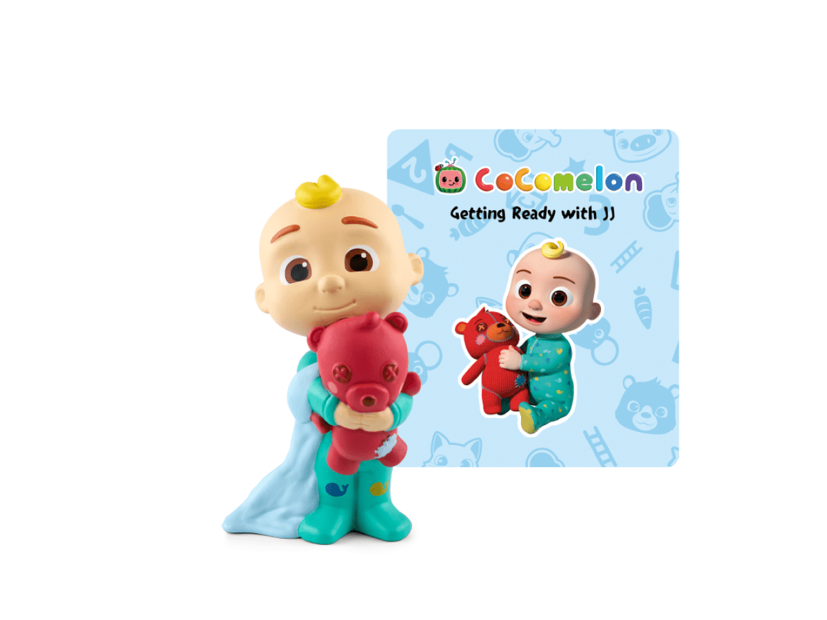 CoComelon: Getting Ready with JJ Tonie with a branded content card