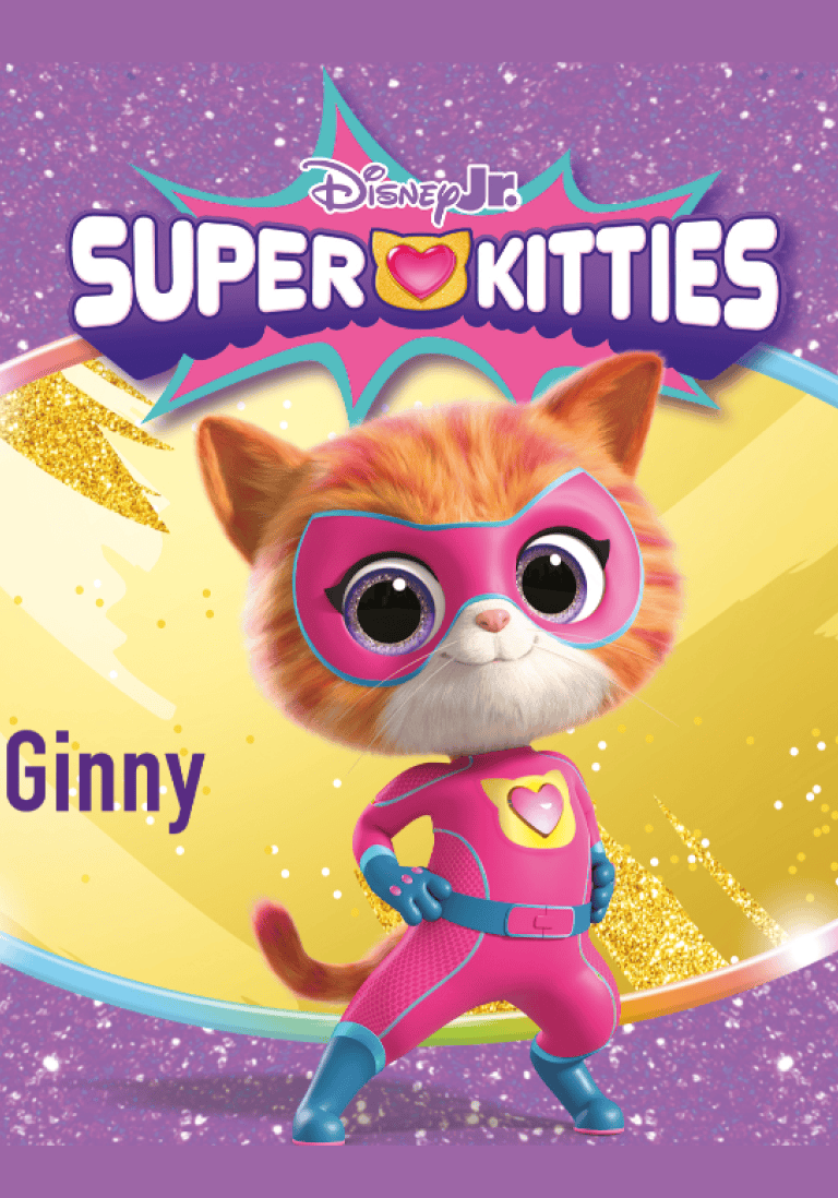 Disney SuperKitties Ginny Tonie | Illustration