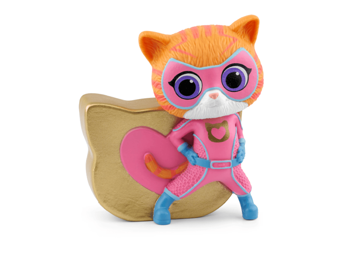 Disney SuperKitties Ginny Tonie audio figurine for the Toniebox, which plays audio content