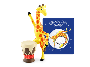 Giraffes Can't Dance Tonie with a branded content card