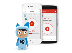 GoNoodle x tonies Mindfulness Tonie audio figurine with content illustration