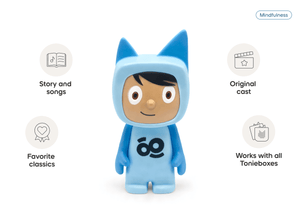 GoNoodle x tonies Mindfulness Tonie audio figurine, inspiring audio journeys and imaginative play