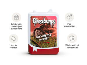 Goosebumps Book Tonies work with all Tonieboxes and are full length unabridged audiobooks for kids