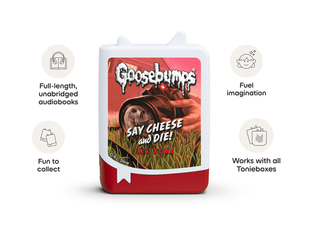 Goosebumps Book Tonies work with all Tonieboxes and are full length unabridged audiobooks for kids