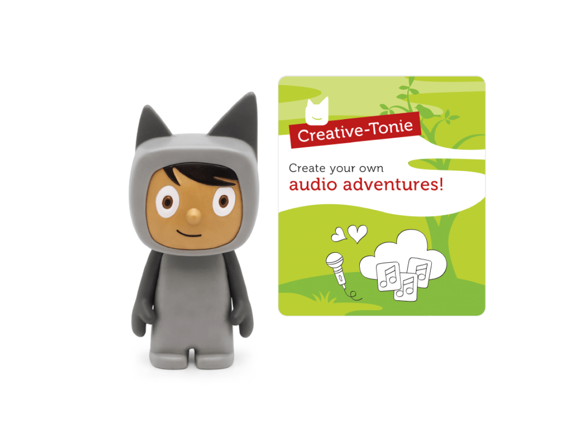 Gray with Medium Hue Creative-Tonie with a branded content card