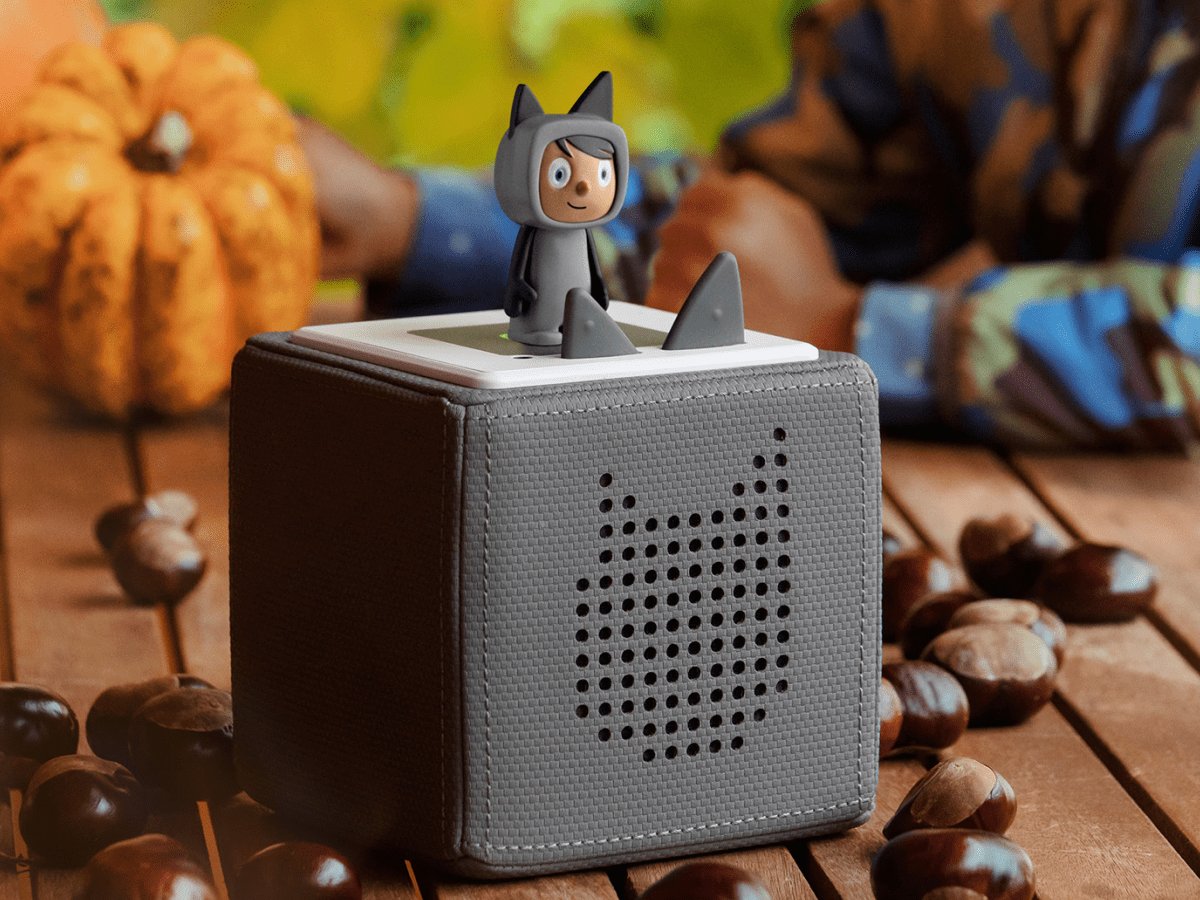 Child Playing With Gray With Medium Hue Creative-Tonie