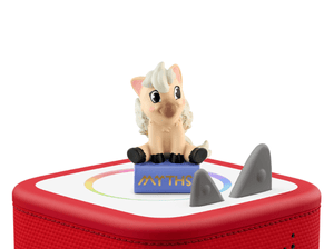 Favorite Myths: Greek Mythology Tonie on a Red Toniebox