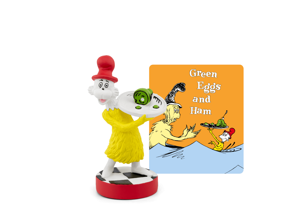 Dr. Seuss: Green Eggs & Ham Tonie with branded image