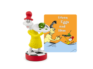 Dr. Seuss: Green Eggs & Ham Tonie with a branded content card