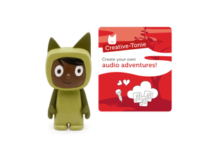 Green with Dark Hue Creative-Tonie with a branded content card