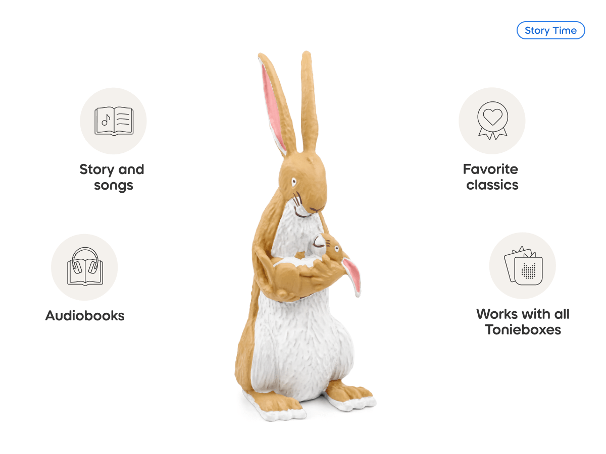 Guess How Much I Love You Tonie audio figurine, inspiring audio journeys and imaginative play