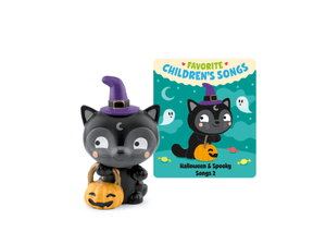 Favorite Children's Songs Halloween & Spooky Songs 2 TTonie audio figurine with content illustration