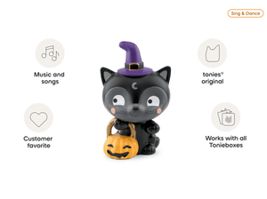 Favorite Children's Songs- Halloween & Spooky Songs 2 Tonie audio figurine from the sing & dance category, inspiring audio journeys and imaginative play