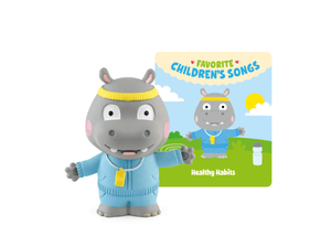 Favorite Children's Songs: Healthy Habits Tonie with a branded content card