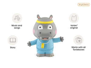 Favorite Children's Songs Healthy Habits Tonie audio figurine, inspiring audio journeys and imaginative play