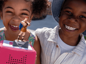 Child Playing With Disney Hercules Tonie