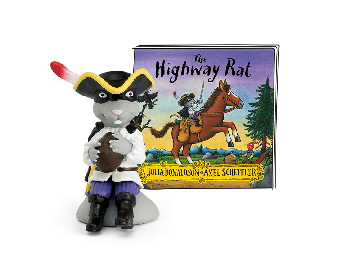 Julia Donaldson: Highway Rat Tonie with a branded content card