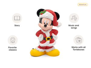 Mickey's Christmas Around the World audio figurine, inspiring audio journeys and imaginative play
