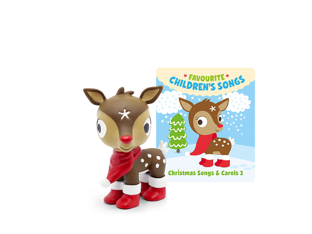 Holiday Songs Reindeer Tonie with branded image