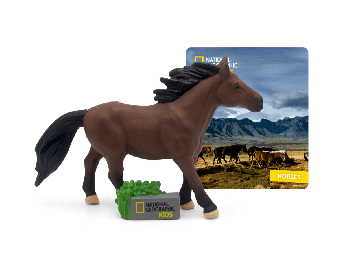 National Geographic Kids: Horse Tonie with a branded content card