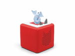 Full view of a Dr. Seuss: Horton Hears a Who! Tonie on a red Toniebox
