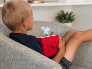 Child Playing With Dr. Seuss: Horton Hears A Who! Tonie