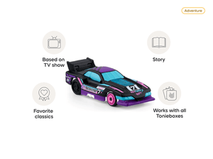 Hot wheels audio figurine, inspiring audio journeys and imaginative play